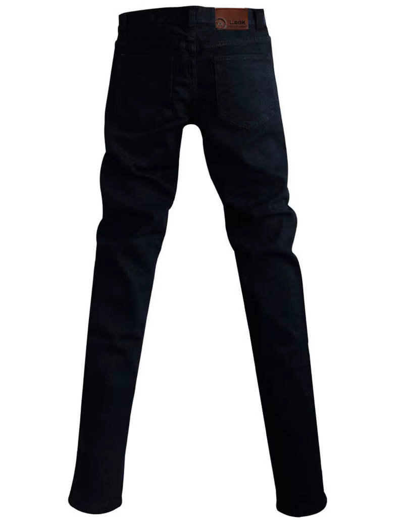 mustad meeste super skinny teksad tagantvaates