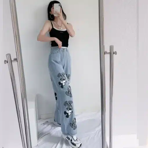 Miki-Hiirega naiste teksased