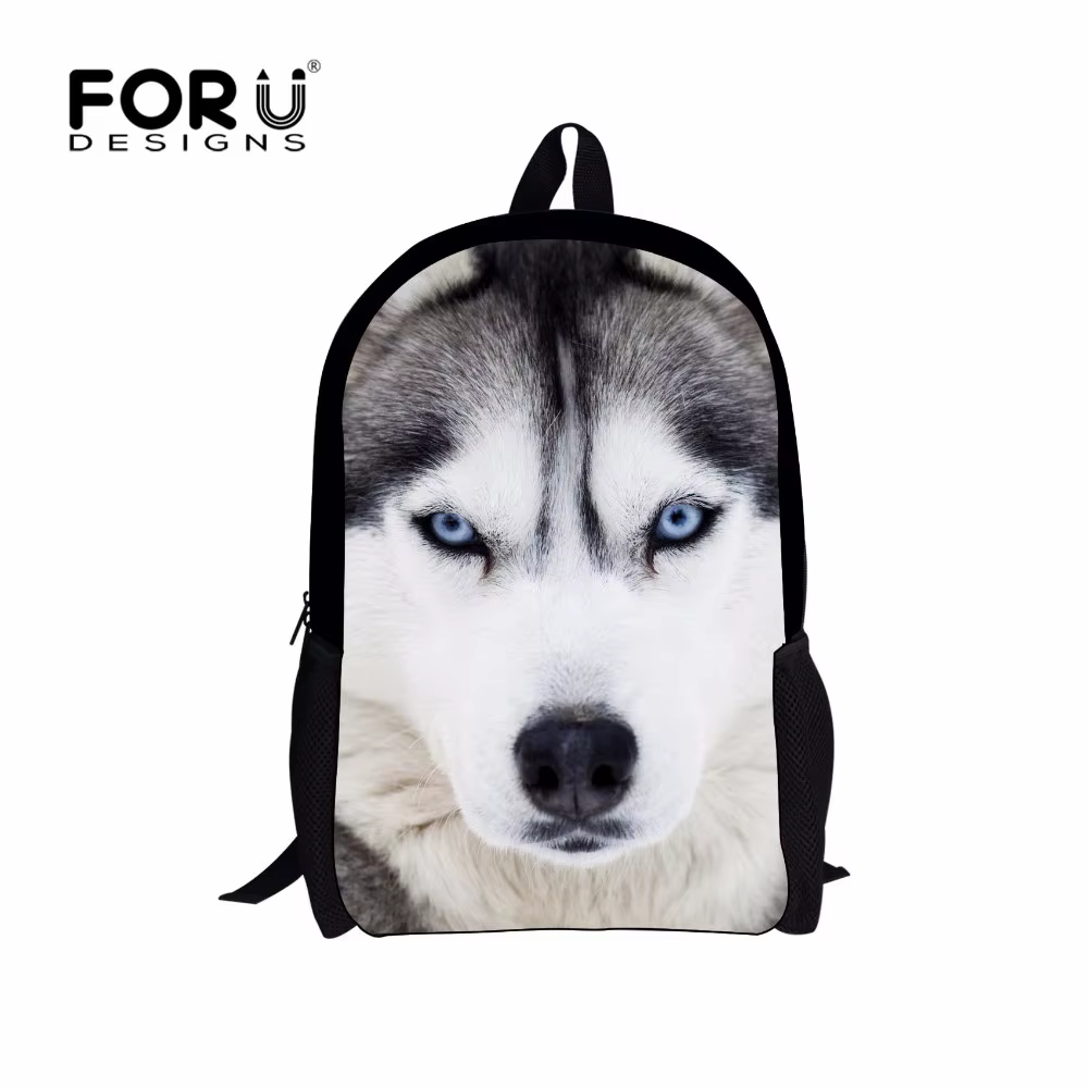 must seljakott husky koera pildiga