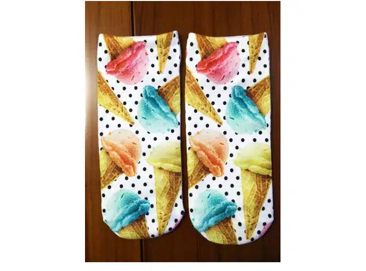 New 3D Printed Cotton Skeleton socks Bone short Women socks Terror novelty socks Animal cat Cute funny Low Cut Ankle Socks men 20