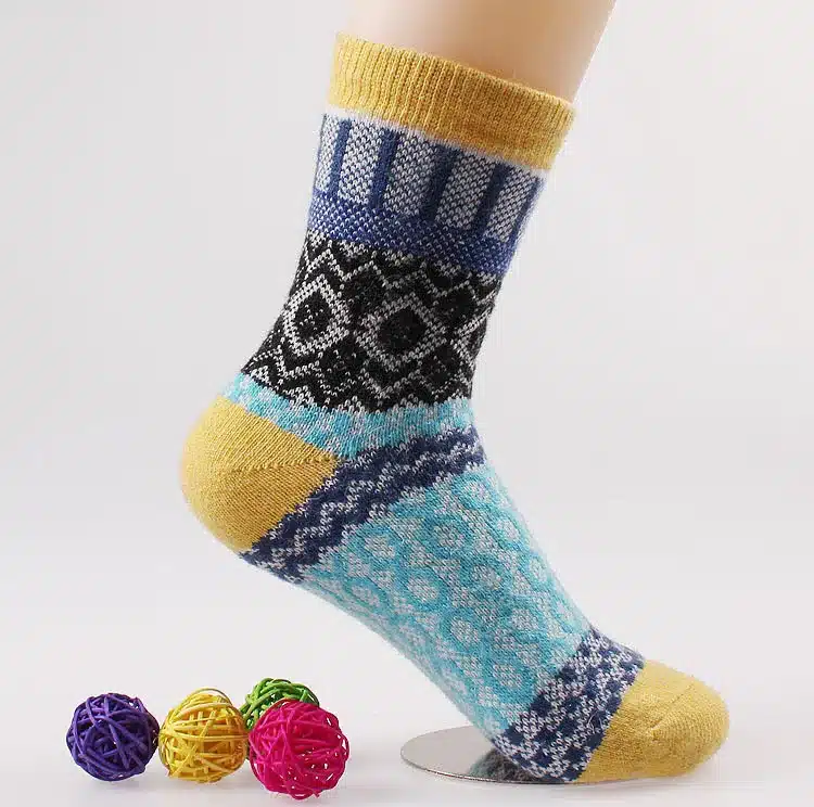 2017 New Winter Thermal Cashmere Socks Women Warm Rabbit Wool Socks Women's Thicken Socks Girl Casual Socks 5 pairs/lot 29