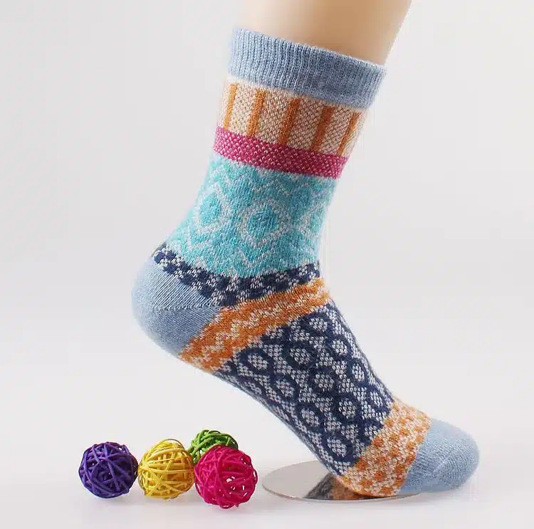 2017 New Winter Thermal Cashmere Socks Women Warm Rabbit Wool Socks Women's Thicken Socks Girl Casual Socks 5 pairs/lot 33