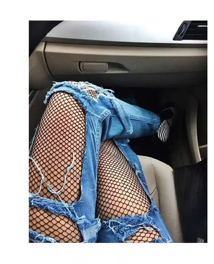 Fashion New Trend Hipster's Women Fishnet Stockings Net Pantyhose Lady Sexy Lingerie Mesh Stockings fishnet thigh high stockings 12
