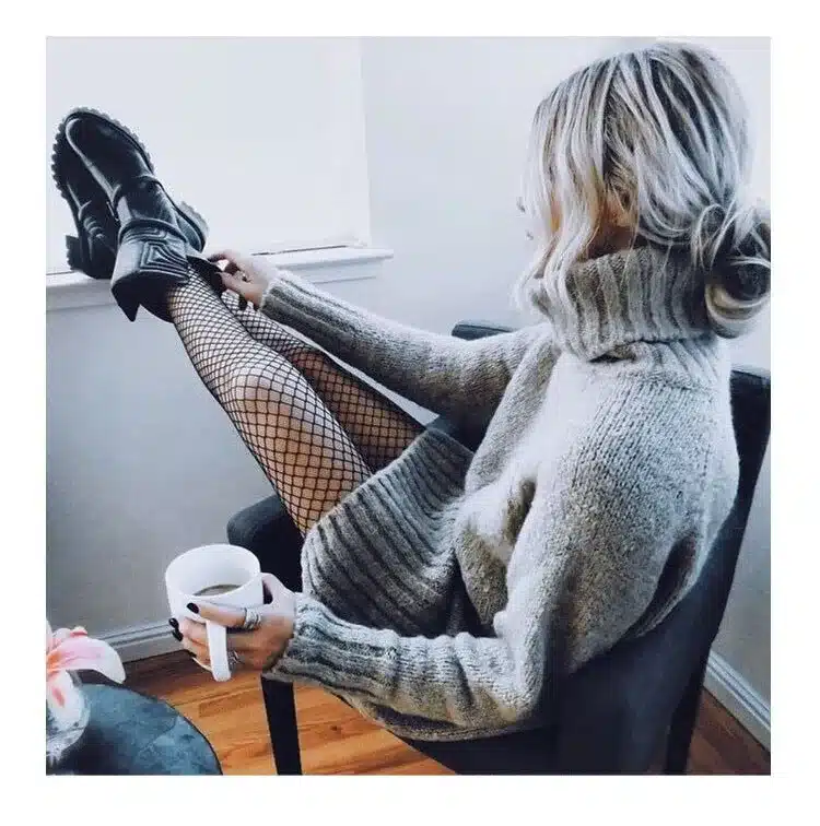 Fashion New Trend Hipster's Women Fishnet Stockings Net Pantyhose Lady Sexy Lingerie Mesh Stockings fishnet thigh high stockings 15