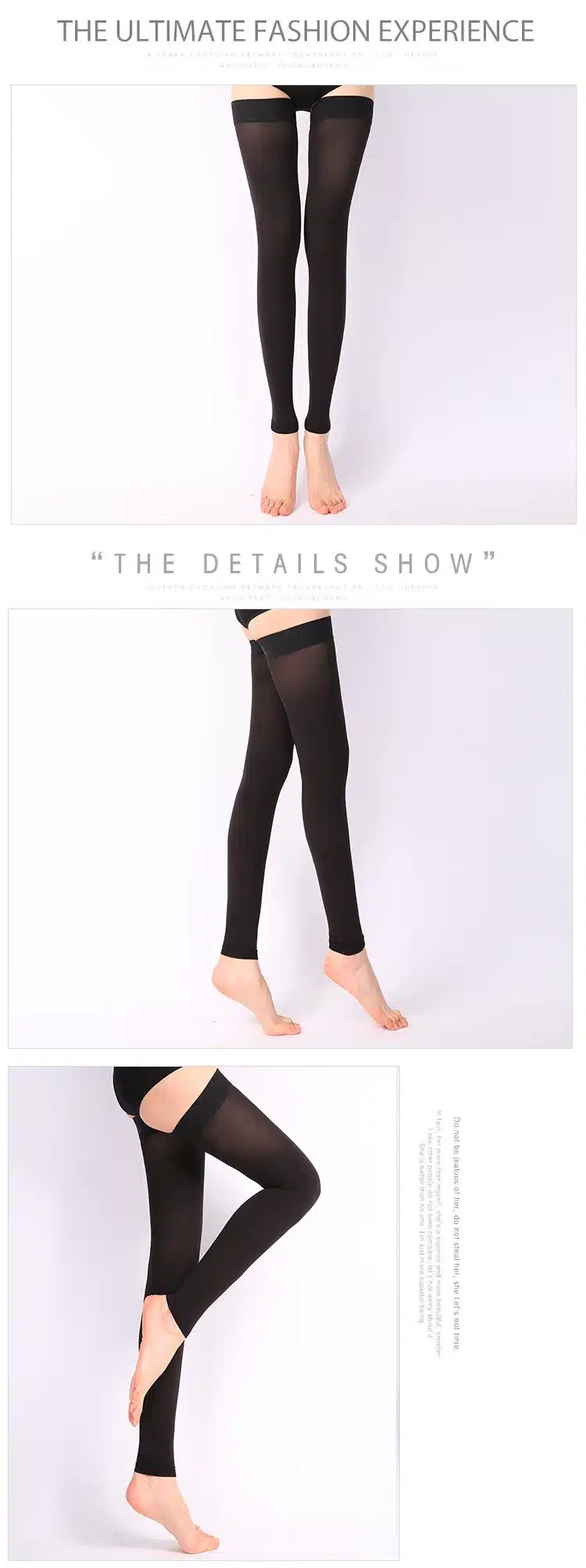 One Pair Medical Compression Stockings Varicose Veins 20-30mmhg Pressure High - Above The Knee Compression Stockings 11