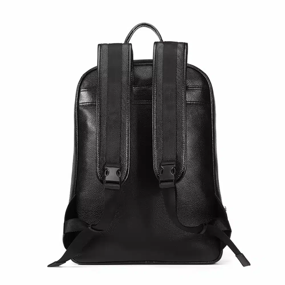 BISON DENIM 2017 Genuine Leather Backpack School Laptop Backpack Travel Backpack Male Fashion Backpack Schoolbag N2337 14
