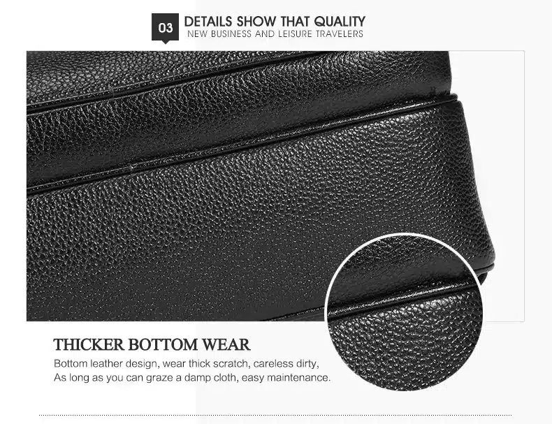 BISON DENIM 2017 Genuine Leather Backpack School Laptop Backpack Travel Backpack Male Fashion Backpack Schoolbag N2337 23