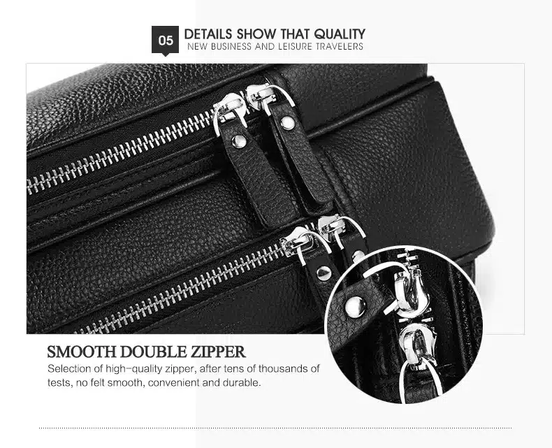 BISON DENIM 2017 Genuine Leather Backpack School Laptop Backpack Travel Backpack Male Fashion Backpack Schoolbag N2337 25