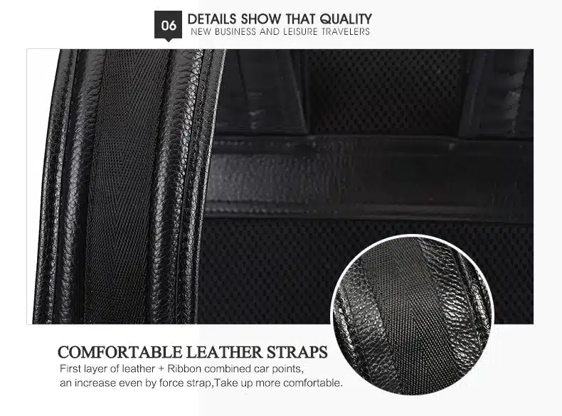 BISON DENIM 2017 Genuine Leather Backpack School Laptop Backpack Travel Backpack Male Fashion Backpack Schoolbag N2337 26