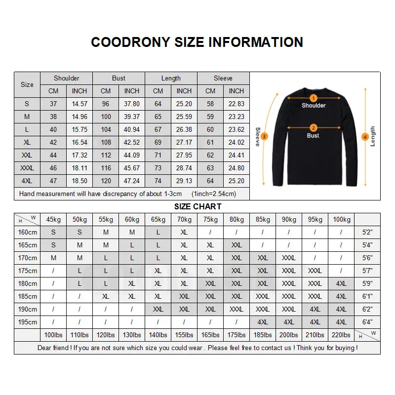 COODRONY Soft Cashmere Sweaters O-Neck Wool Pullovers 2017 Autumn Winter Warm Sweater Men Brand Clothing Plus Size Pull Homme 65 7
