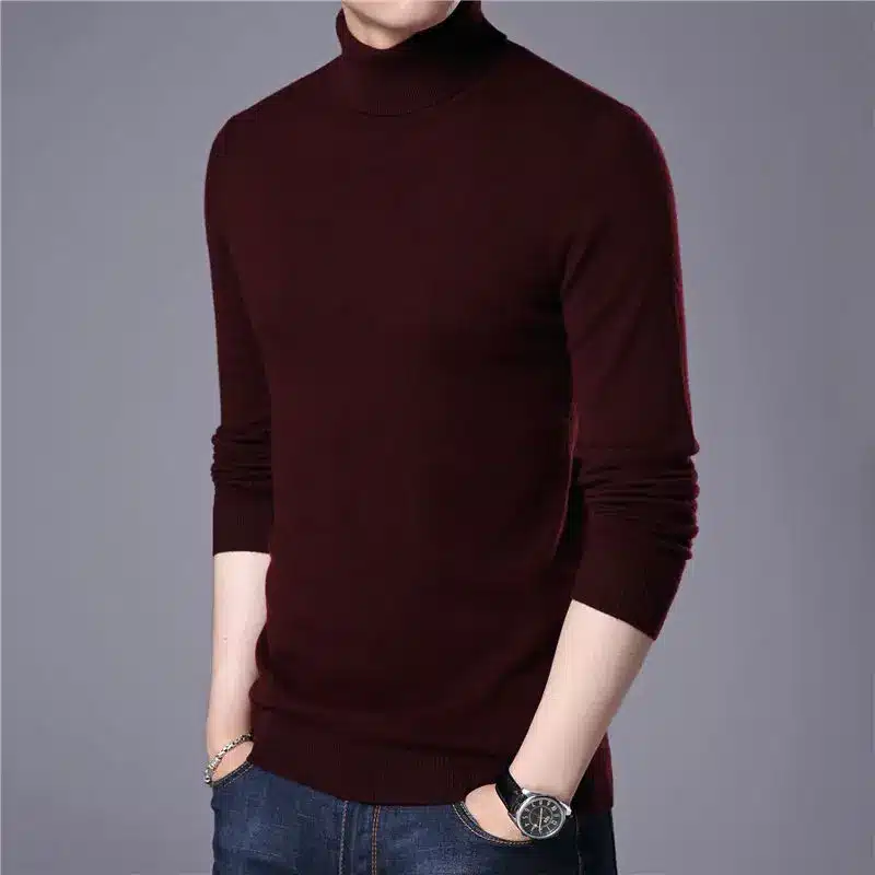 COODRONY Merino Wool Sweater Men Casual Classic Turtleneck Pull Homme 2017 Winter Soft Warm Cashmere Men's Pullover Sweaters 310 11