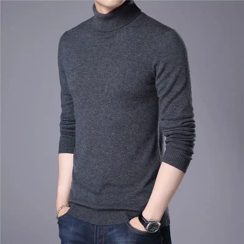 COODRONY Merino Wool Sweater Men Casual Classic Turtleneck Pull Homme 2017 Winter Soft Warm Cashmere Men's Pullover Sweaters 310 15