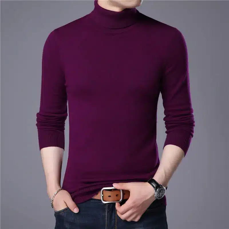 COODRONY Merino Wool Sweater Men Casual Classic Turtleneck Pull Homme 2017 Winter Soft Warm Cashmere Men's Pullover Sweaters 310 16