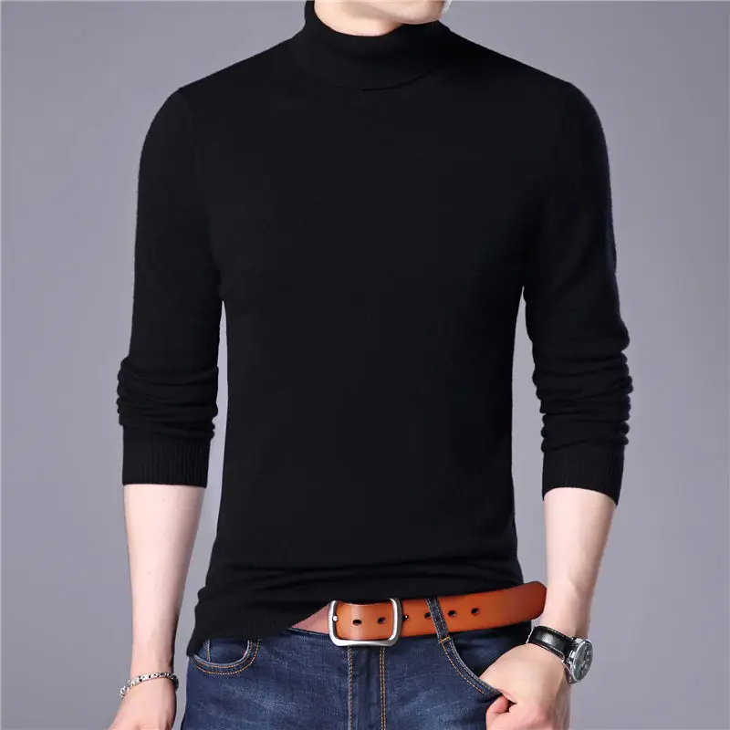 COODRONY Merino Wool Sweater Men Casual Classic Turtleneck Pull Homme 2017 Winter Soft Warm Cashmere Men's Pullover Sweaters 310 21