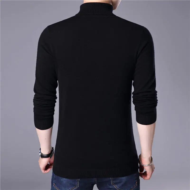 COODRONY Merino Wool Sweater Men Casual Classic Turtleneck Pull Homme 2017 Winter Soft Warm Cashmere Men's Pullover Sweaters 310 23