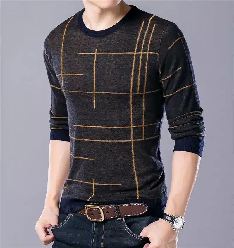 COODRONY Soft Cashmere Sweaters O-Neck Wool Pullovers 2017 Autumn Winter Warm Sweater Men Brand Clothing Plus Size Pull Homme 65 9