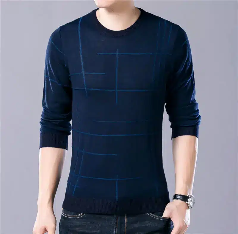 COODRONY Soft Cashmere Sweaters O-Neck Wool Pullovers 2017 Autumn Winter Warm Sweater Men Brand Clothing Plus Size Pull Homme 65 14