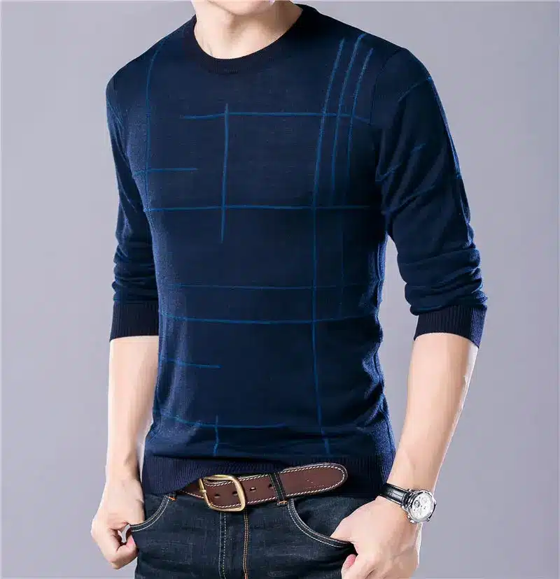 COODRONY Soft Cashmere Sweaters O-Neck Wool Pullovers 2017 Autumn Winter Warm Sweater Men Brand Clothing Plus Size Pull Homme 65 15
