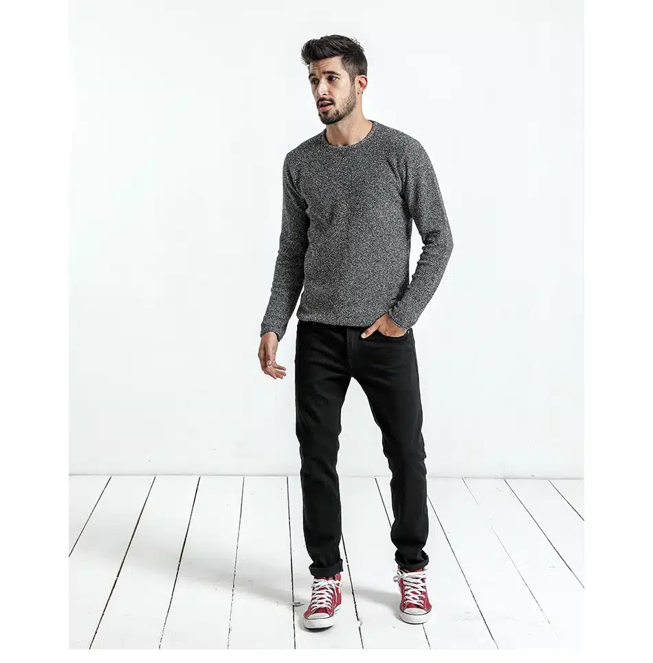SIMWOOD 2017 Autumn Winter New Casual Sweater Men Colored Wool knitted Pullovers Fashion Slim Fit Christmas Gift Male MT017026 18