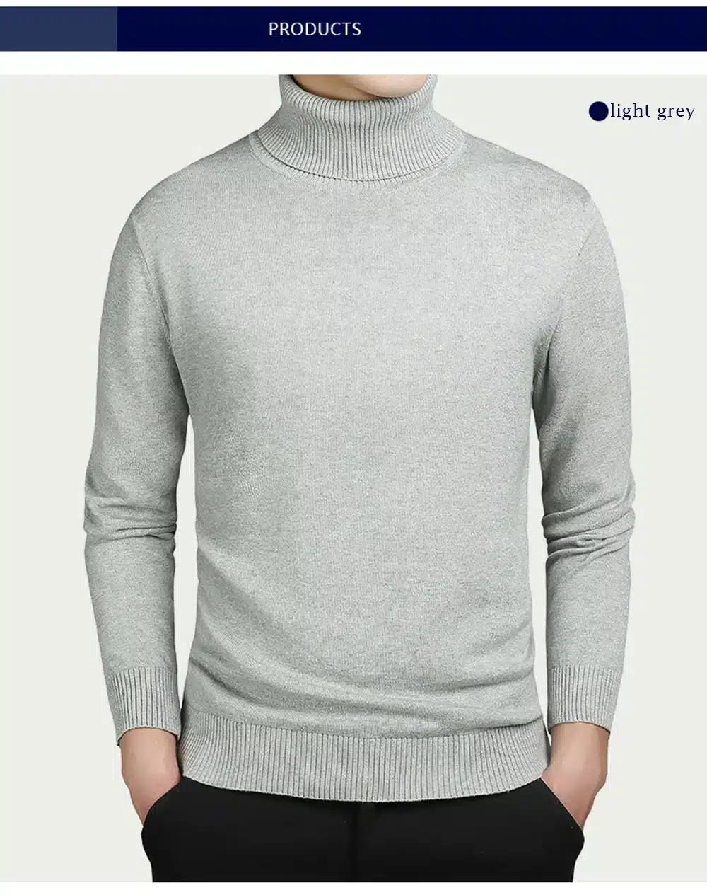 Varsanol Brand New Casual Turtleneck Sweater Men Pullovers Autumn Fashion Style Sweater Solid Slim Fit Knitwear Full Sleeve Coat 14