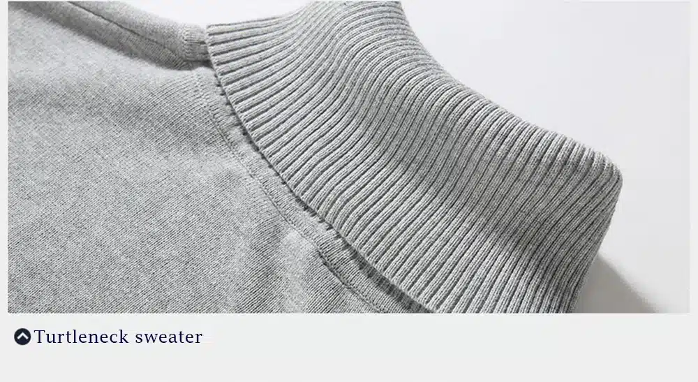 Varsanol Brand New Casual Turtleneck Sweater Men Pullovers Autumn Fashion Style Sweater Solid Slim Fit Knitwear Full Sleeve Coat 24