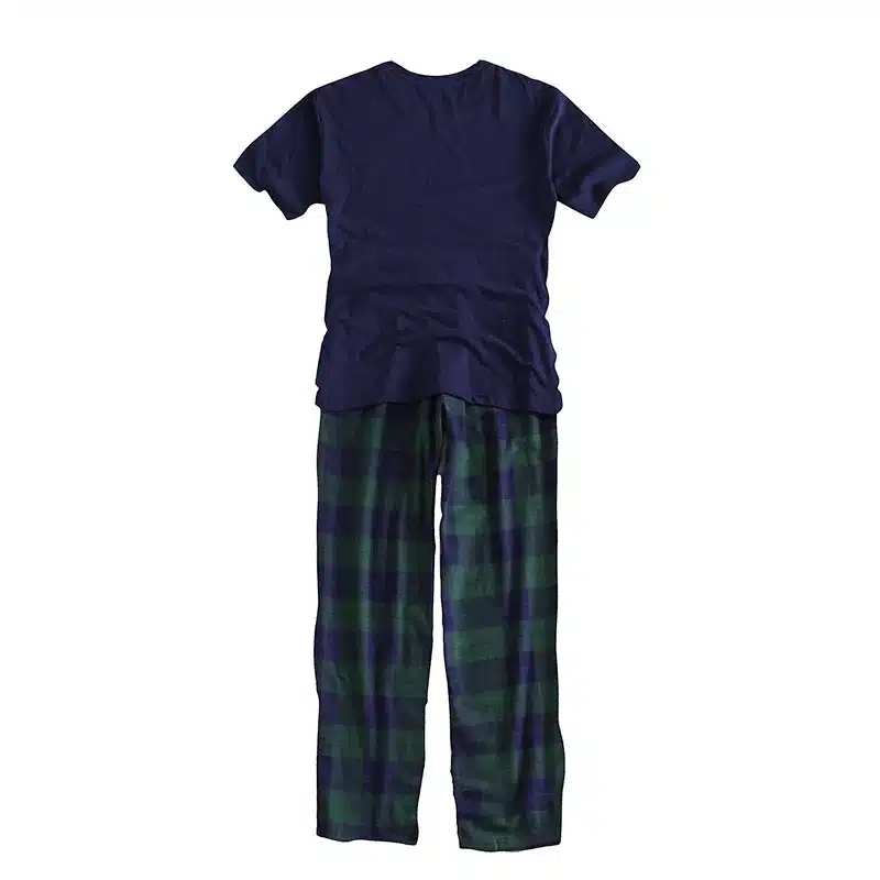 Plus Size 100kg 100% cotton short-sleeve pyjamas men summer home Simple casual mens Sleepwear pijamas pajamas sets for male 15