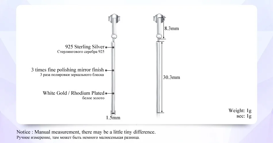 LicLiz 925 Sterling Silver Cuboid Drop Earrings Jewelry For Women 2017 New Year's Gift Minimalist Art Boucle D'oreille LE0245 28