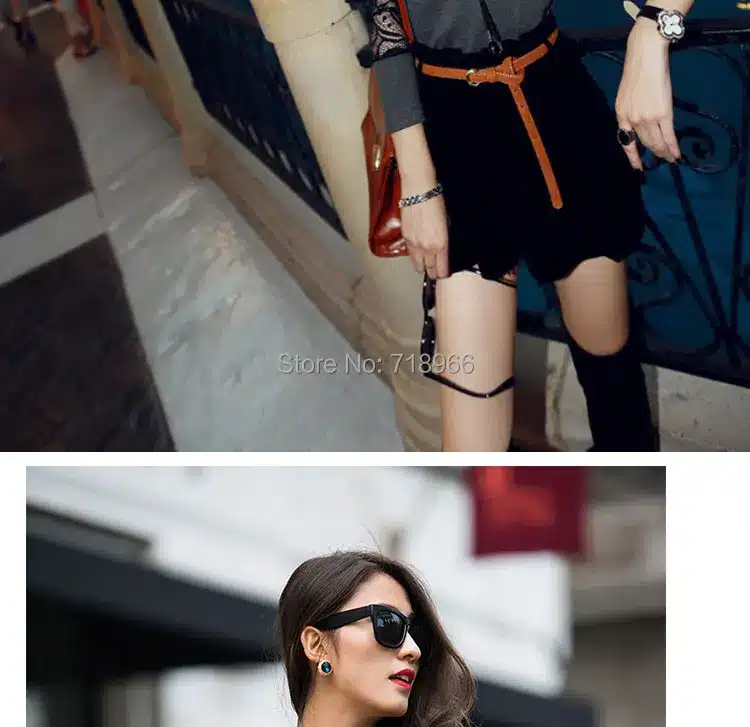 Exaggerate long pendant necklaces for women elegant black gold vintage necklace tassel waterdrop design necklaces gift #NL068 86