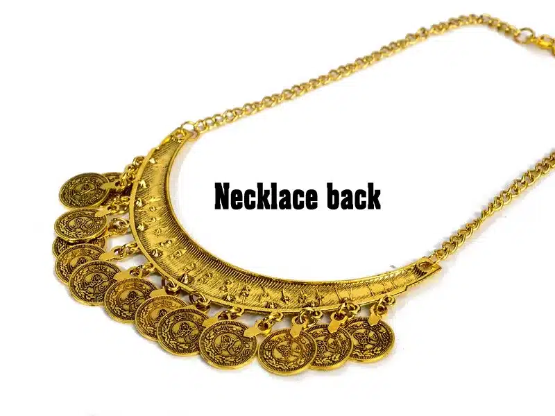 Hot Sale Bohemian Vintage Chokers Necklace Fashion Ethnic Carved Coins Nice Necklaces for Women Fine Jewelry Colar 24