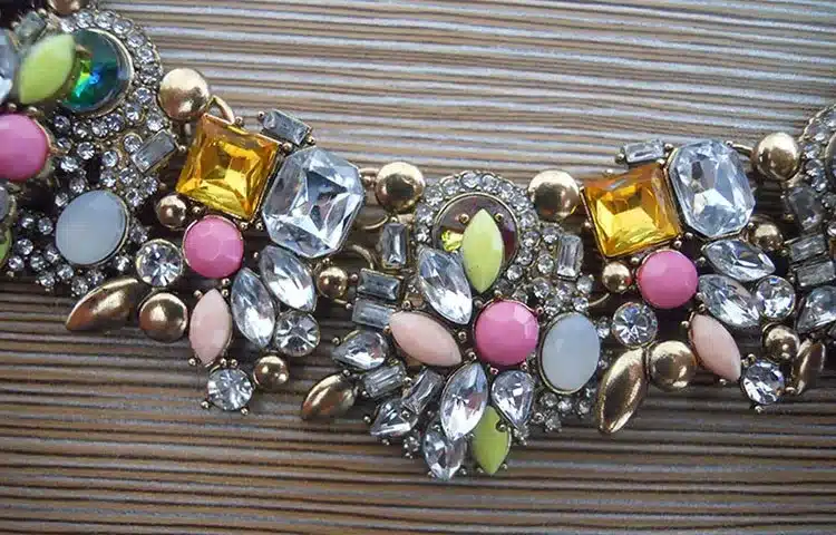 PPG&PGG Rhinestone Flower Necklaces Women Fashion Crystal Jewelry Charm Choker Statement Bib Collar Necklace 2018 47