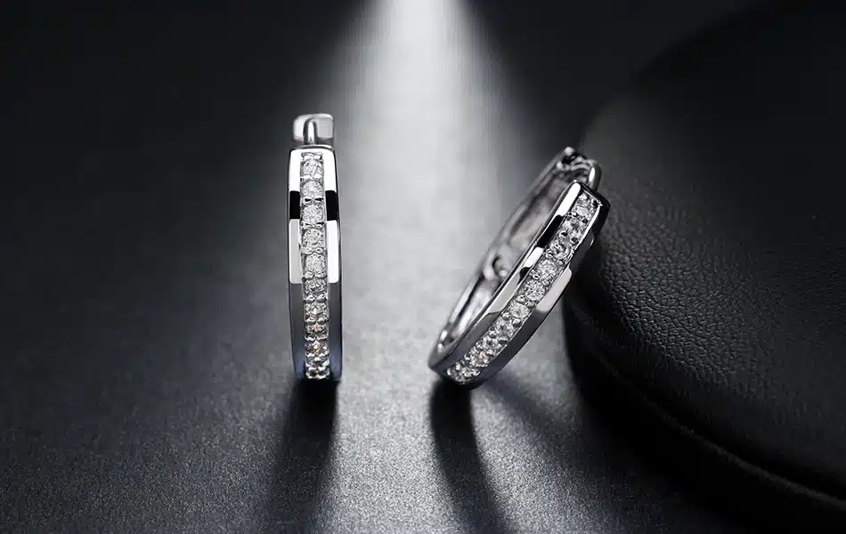 Effie Queen Cute Romantic Style Earrings Jewelry Gold -color Paved with AAA Cubic Zircon Stud Earrings for Women DDE34 19