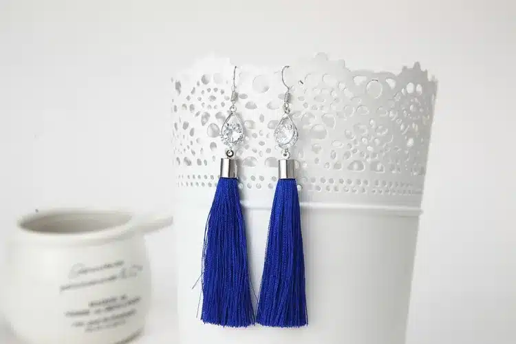 2016 Fashion Vintage Water Drop Rhinestone Lady's Long Tassel Earrings For Women Brincos Pendientes For Party ED153 17
