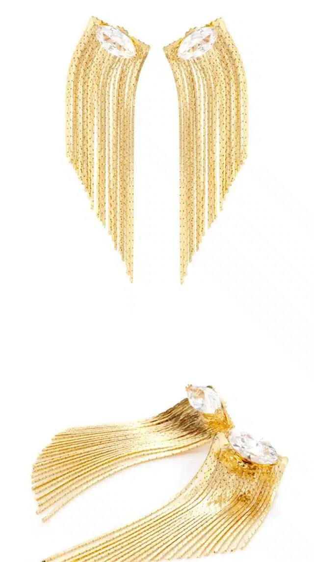 Statement tassel long earrings for women bijoux 2017 trendy fashion party jewelry wholesale gold-color cute gift 16