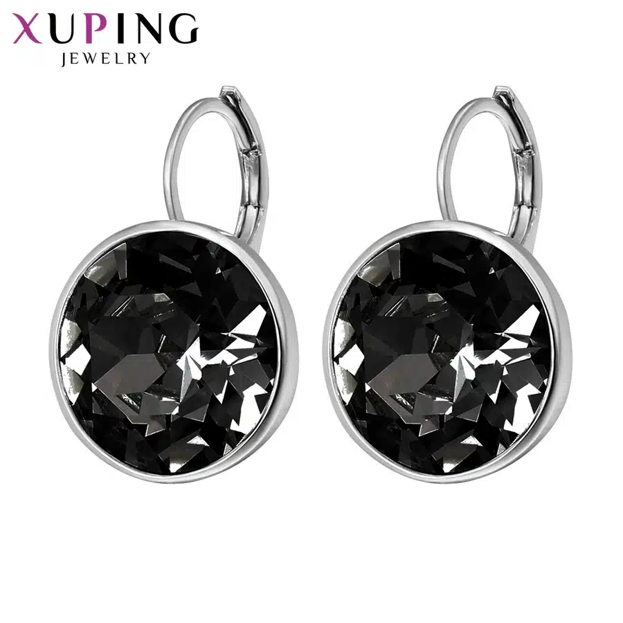 11.11 Deals Xuping Fashion Top Sale Crystals from Swarovski Colorful Earrings With Color Plated Charm for Women Gift XE2189 12