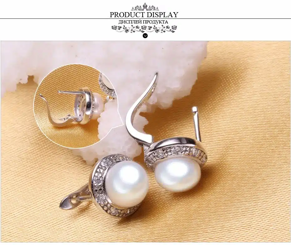 FENASY Pearl stud earrings, Pearl Jewelry with earrings for love,charms geometric bohemian earrings for women with gift box 11