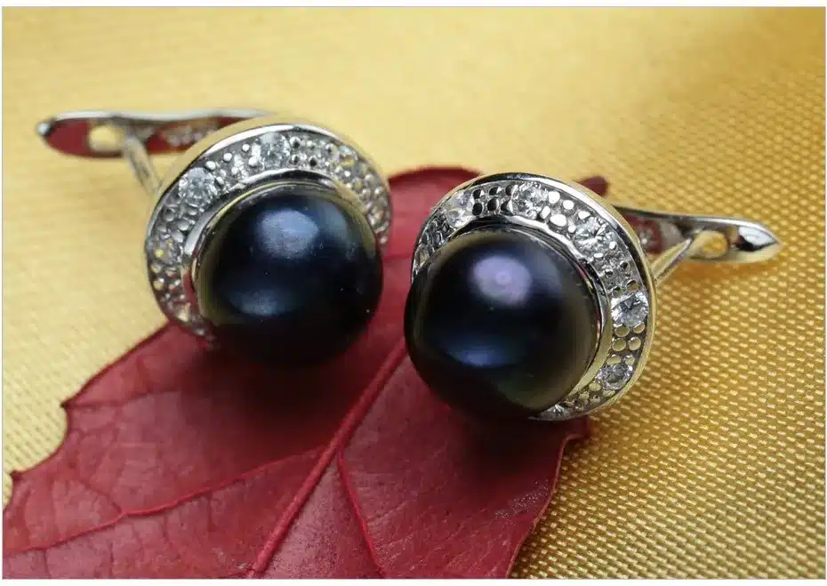 FENASY Pearl stud earrings, Pearl Jewelry with earrings for love,charms geometric bohemian earrings for women with gift box 16
