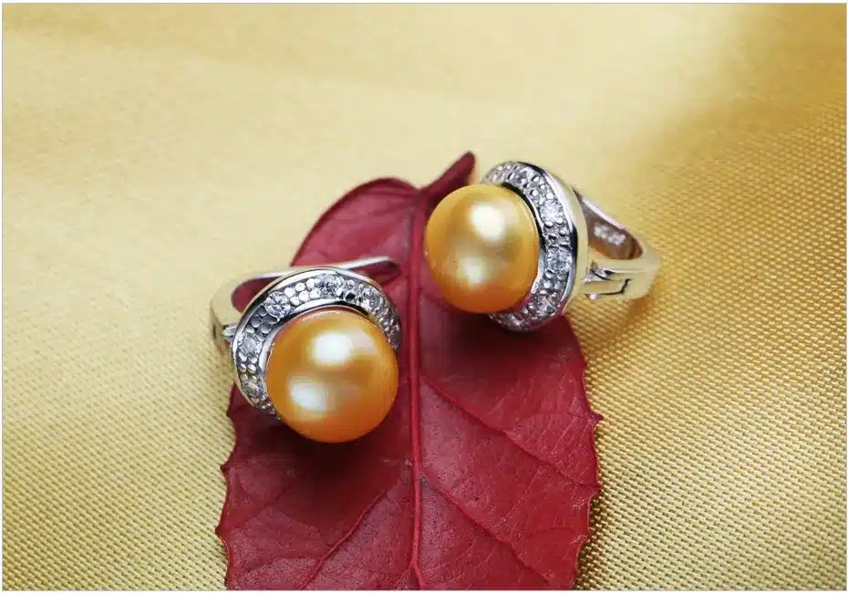 FENASY Pearl stud earrings, Pearl Jewelry with earrings for love,charms geometric bohemian earrings for women with gift box 17