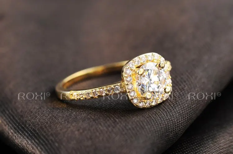 2017 ROXI Brand Anillos Fashion Jewelry Rings for Women White Rose Gold Color Zirconia Environmental Rhinestone Wedding Rings 20