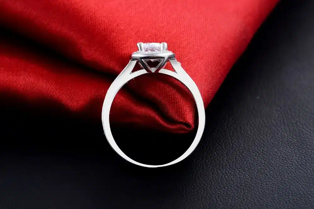 CC Jewelry Sterling-silver-jewelry Square Ring Engagement Wedding Rings for Women Vintage Anillo Bijoux Bague Fashion Anel CC035 21