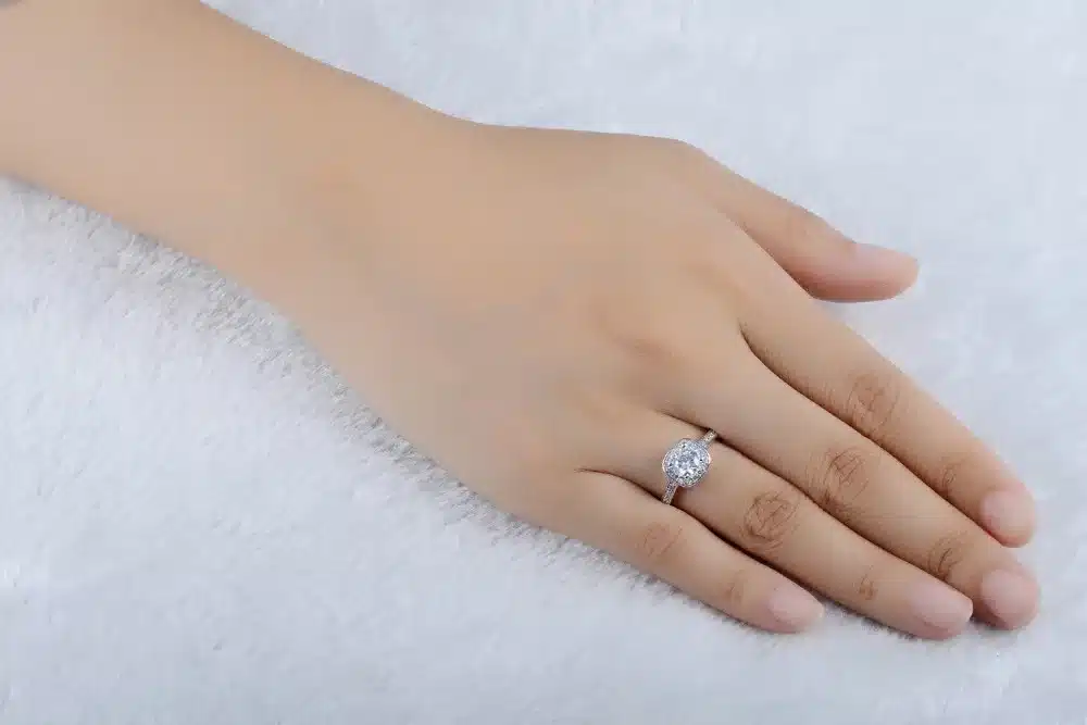 CC Jewelry Sterling-silver-jewelry Square Ring Engagement Wedding Rings for Women Vintage Anillo Bijoux Bague Fashion Anel CC035 23