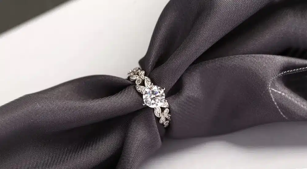 1.5 carat AAA zircon jewelry wedding engagement rings for women vintage 925 sterling silver anel crystal bague leaves DD097 19