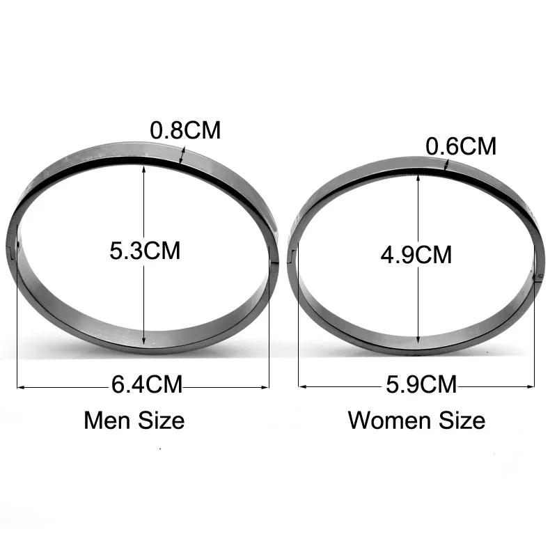 Men And Women Stainless Steel Rose Gold Color Couples Bracelet Carving Roman Numeral Lover Cuff Bracelet Bangle Wedding Jewelry 18