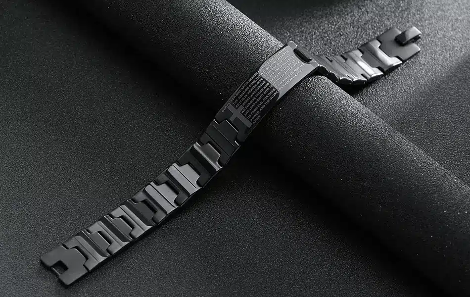 KISS MANDY Cross Pattern Stainless Steel Bracelet in Black Color Scripture Religious Wristband Bracelet Fashion Accessories FB57 34