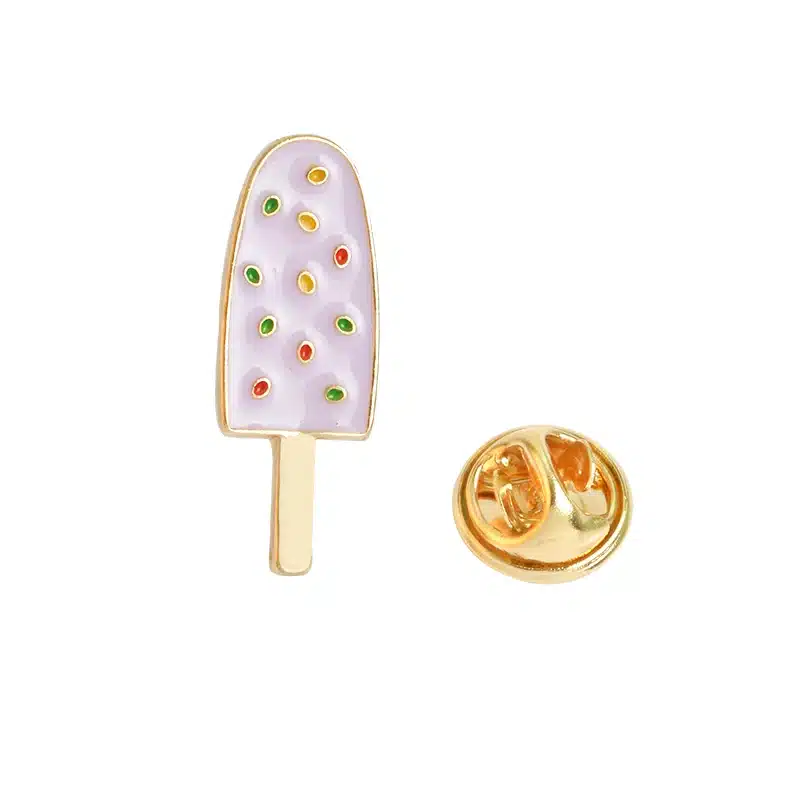 10 pcs/set Fashion Brooch Pins Button Cat kitten Lemon Leaves Potted plants Watermelon Popsicles Sunglasses Badge Summer Jewelry 16