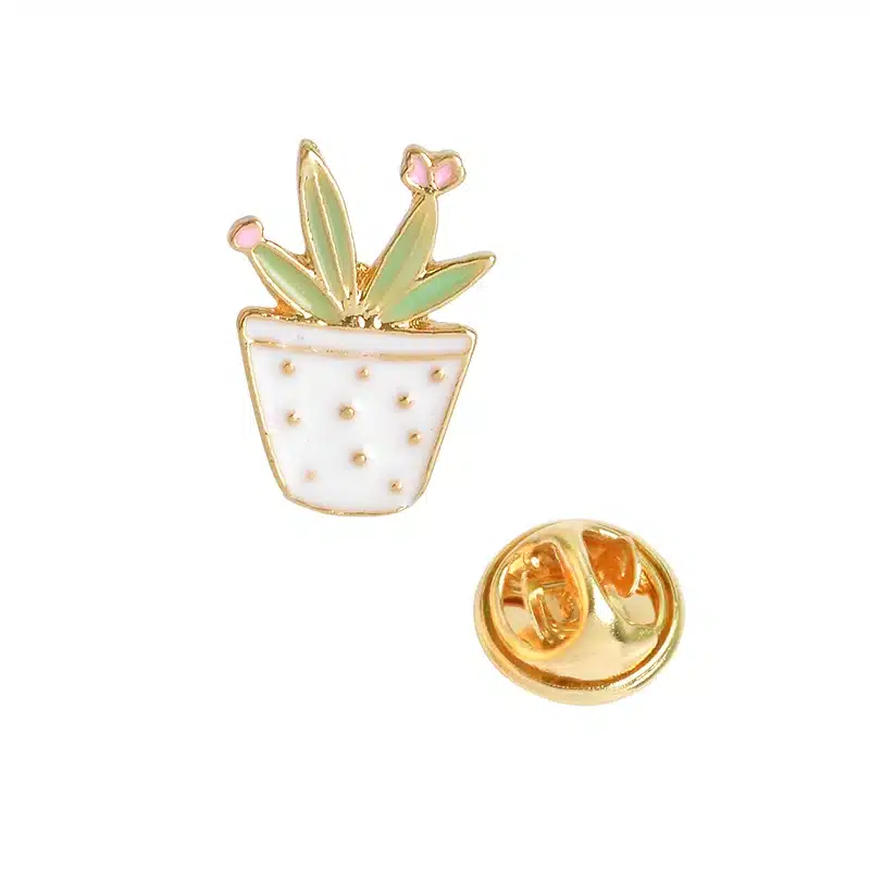 10 pcs/set Fashion Brooch Pins Button Cat kitten Lemon Leaves Potted plants Watermelon Popsicles Sunglasses Badge Summer Jewelry 18