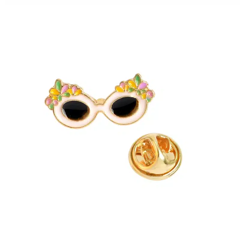 10 pcs/set Fashion Brooch Pins Button Cat kitten Lemon Leaves Potted plants Watermelon Popsicles Sunglasses Badge Summer Jewelry 22