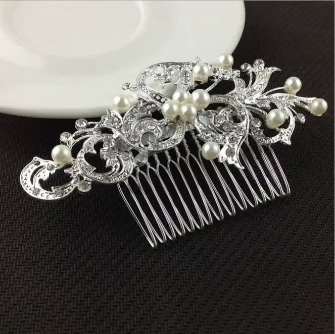 Wedding Bridal Pearl Hair Pins Flower Crystal Hair Clips Bridesmaid Jewelry Wedding Bridal Accessories Hair Jewelry 28
