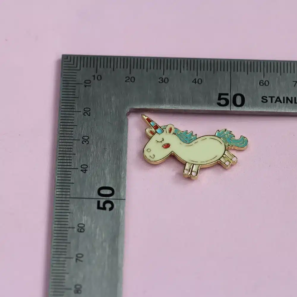 Timlee X223 New Cartoon Lovely Animals Unicorn Metal Brooch Pins Fashion Jewelry Wholesale 13
