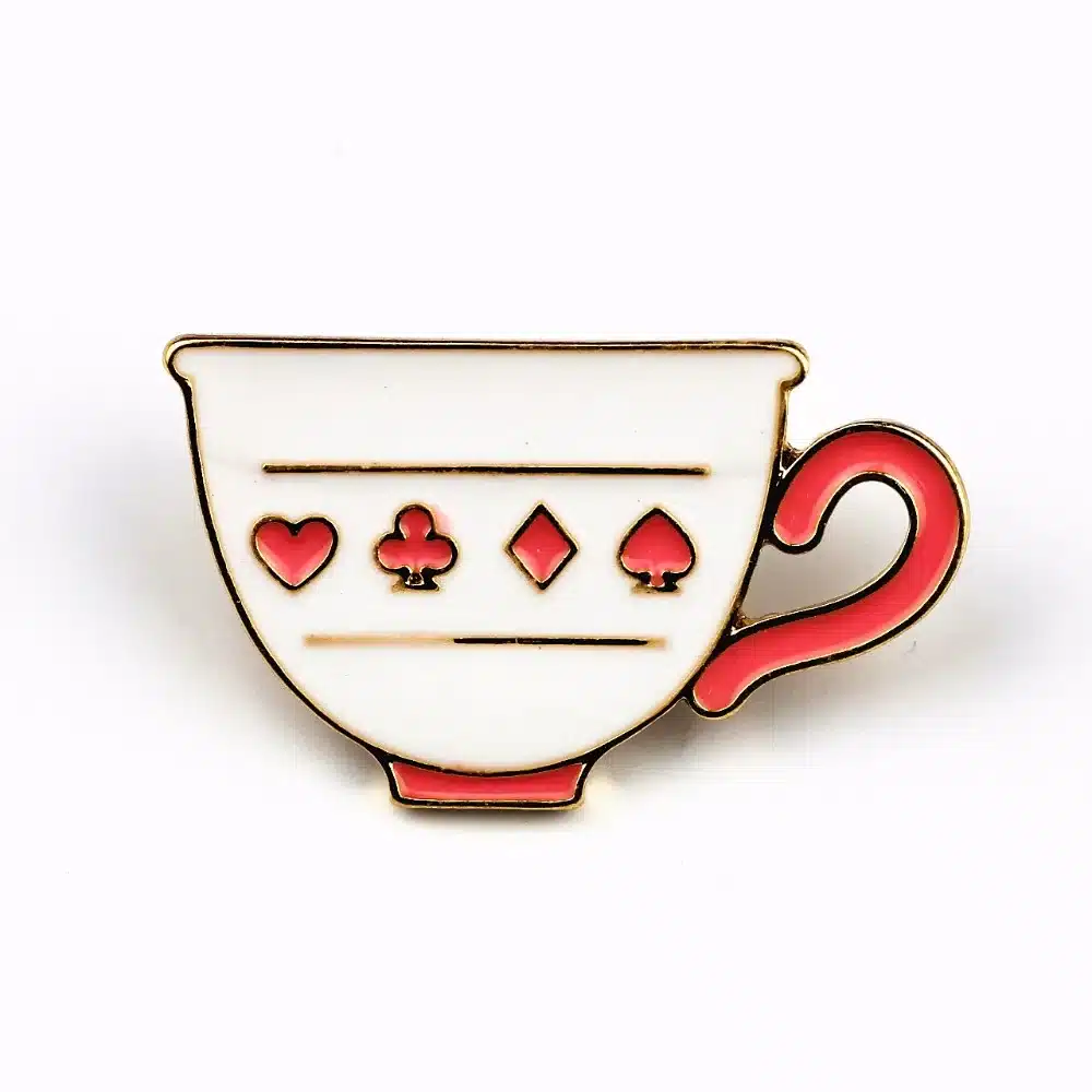 Timlee X227 Cartoon Cat Cute Wonderland Enamel Pins Alice Brooch Crown Metal Brooch Pins Gift Wholesale 15