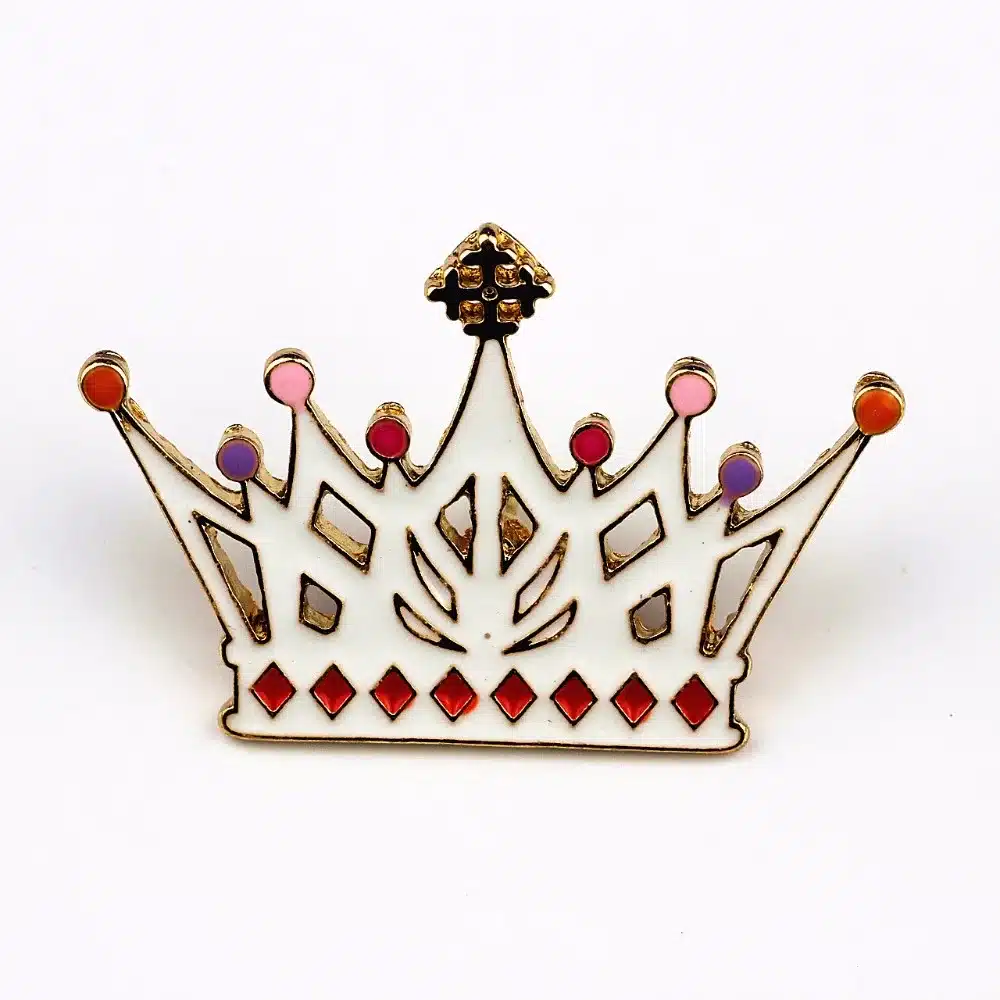 Timlee X227 Cartoon Cat Cute Wonderland Enamel Pins Alice Brooch Crown Metal Brooch Pins Gift Wholesale 17